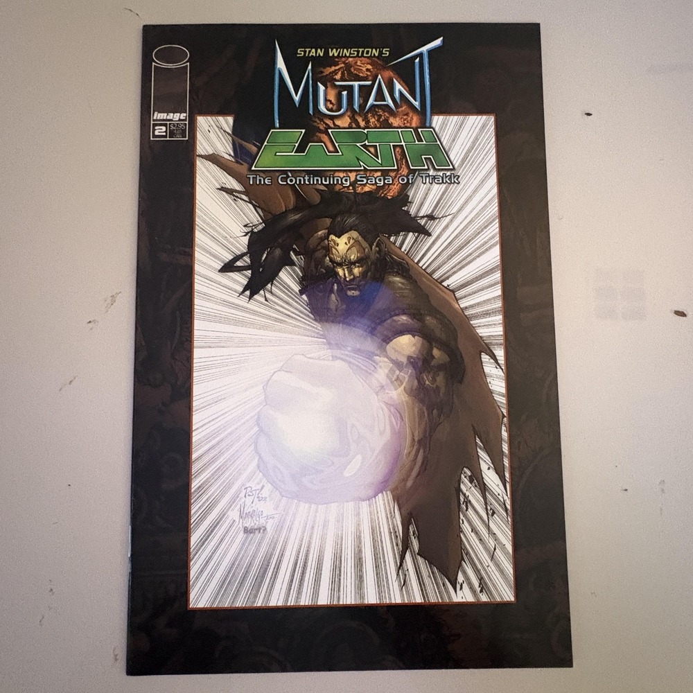 Stan Winston Image Comics Lot 2 Mutant Earth Realm Of The Claw #2 2002 1st Print